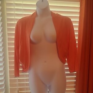 Orange Women's Shrug